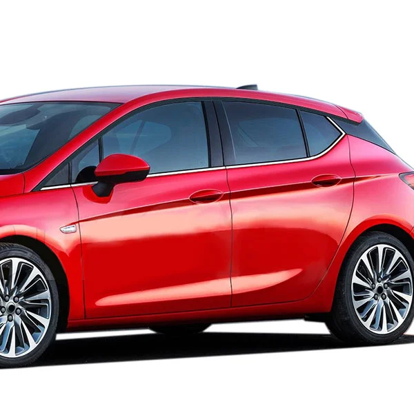Φωτογραφία προϊόντος: S-dizayn Opel Astra K 5D 2015+ Trim Μαρκε Παραθυρων Αυτοκολλητα Χρωμιου 6ΤΕΜ.