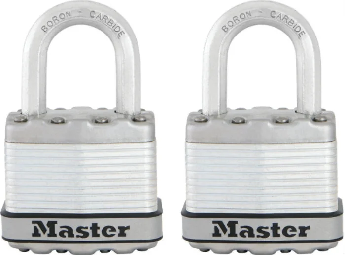Φωτογραφία προϊόντος: Σετ 2 Λουκέτα Masterlock Excell M1EURT Υψίστης Ασφάλειας 45mm με το ίδιο κλειδί