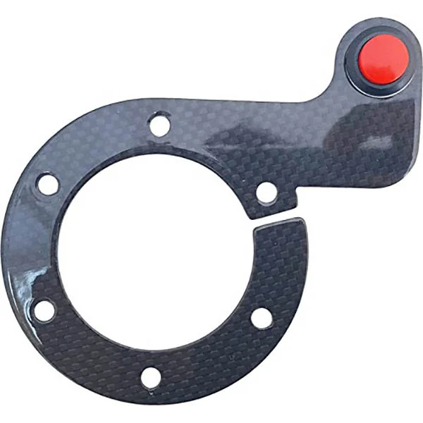 Φωτογραφία προϊόντος: Simoni Racing Κουμπι Real Carbon Push Button Τιμονιου 6ΤΡΥΠΟ