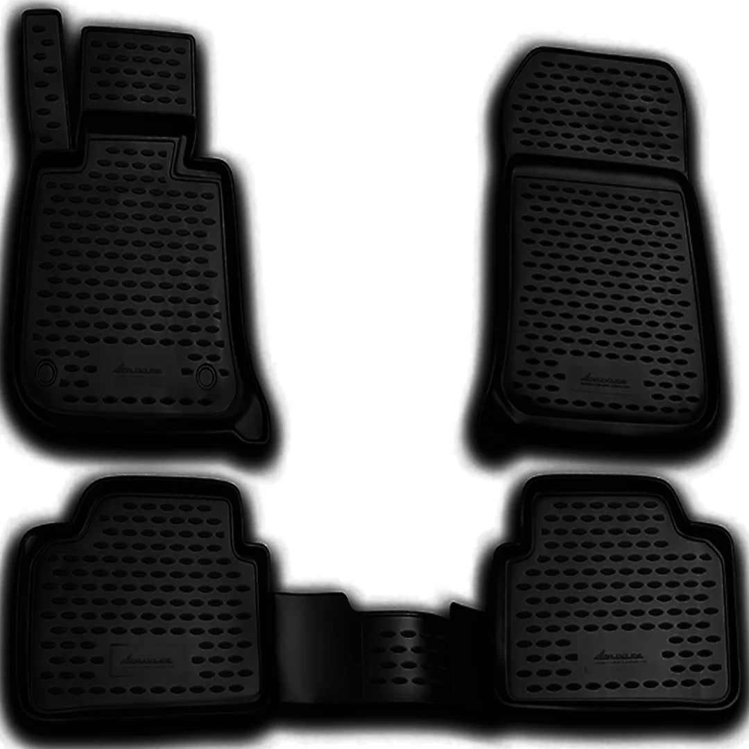 Φωτογραφία προϊόντος: Novline BMW ΣΕΙΡΑ 3 E90 2006-2012 ΠΑΤ.ΜΑΡΚ.ΛΑΣΤΙΧΟ ΣΚΑΦΑΚΙΑ (ΜΑΥΡΟ) - 4 ΤΕΜ.