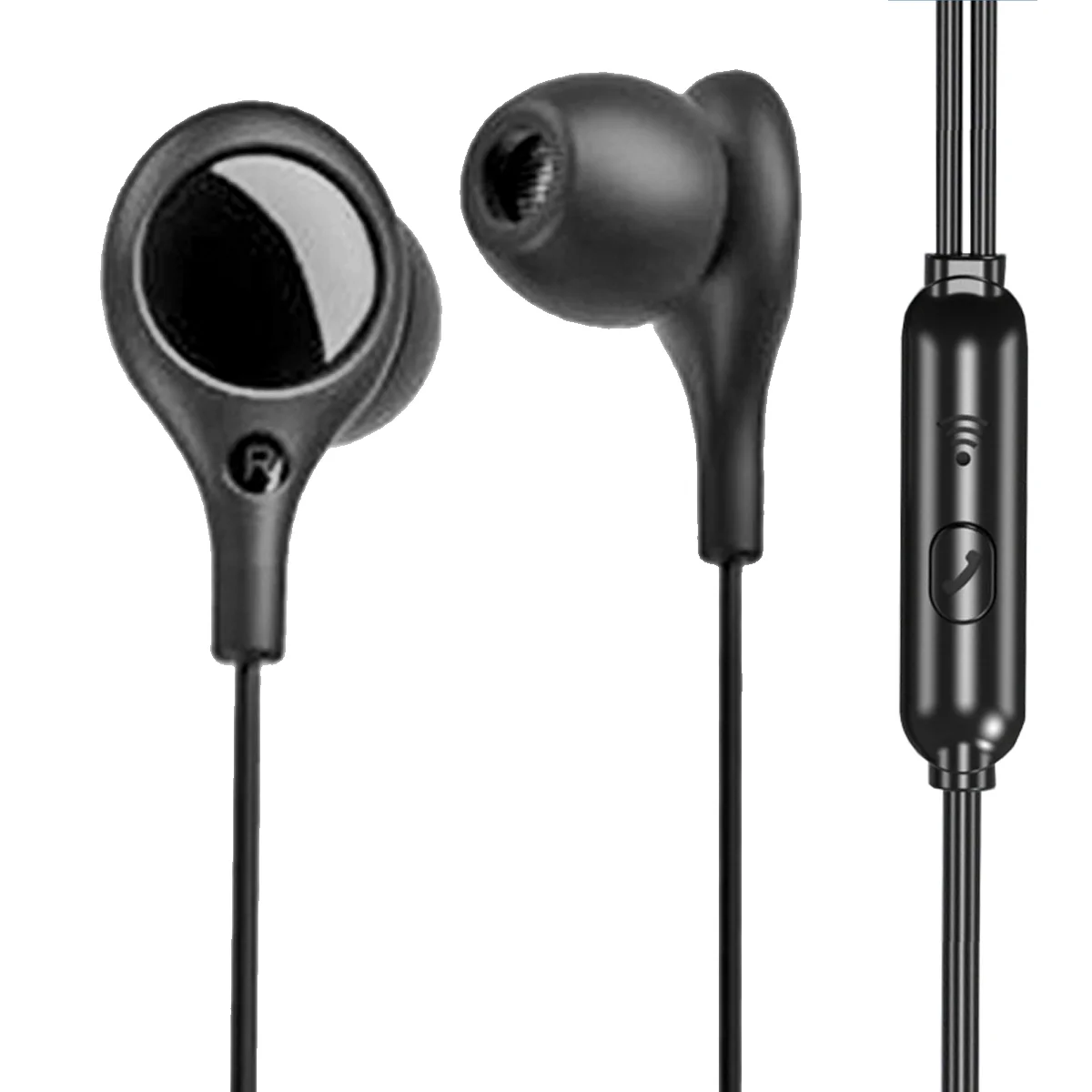 Φωτογραφία προϊόντος: XO EP46 Noise-cancelling in-ear sleep Handsfree 1.2μ Μαύρο