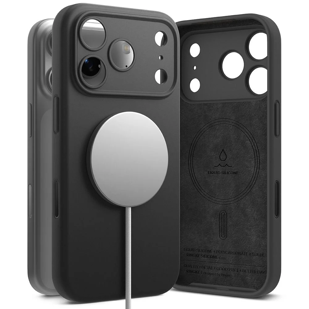 Φωτογραφία προϊόντος: Ringke iPhone 17 Pro Case Silicone Magnetic Black