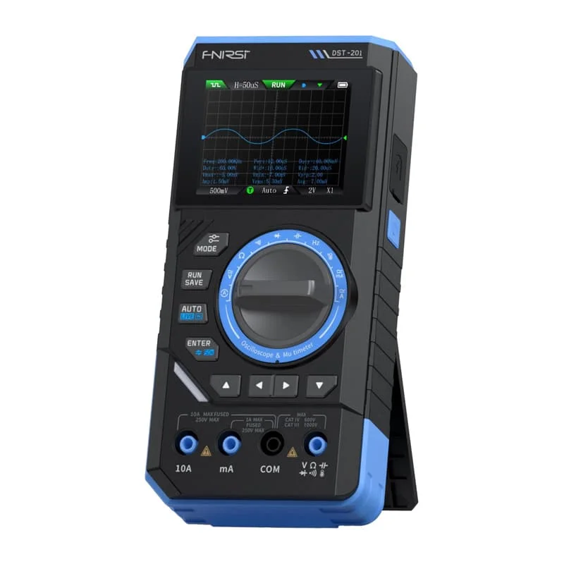 Φωτογραφία προϊόντος: FNIRSI Handheld Digital Multimeter Oscilloscope SigGen 3 in 1 DST-201