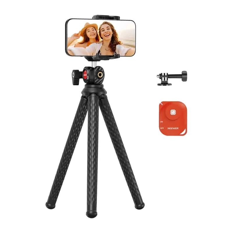 Φωτογραφία προϊόντος: NEEWER BASICS 66”TRIPOD FOR CELL PHONE & CAMERA