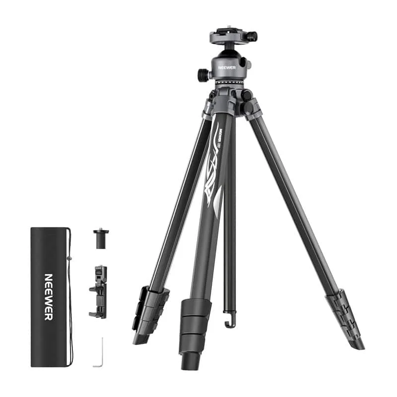 Φωτογραφία προϊόντος: Neewer ALUMINUM TRAVEL TRIPOD WITH BALL HEAD LT07