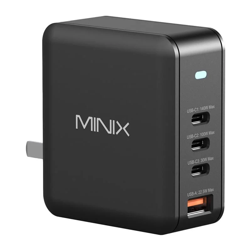 Φωτογραφία προϊόντος: Minix P165 GaN Wall charger 3x USB-C USB-a