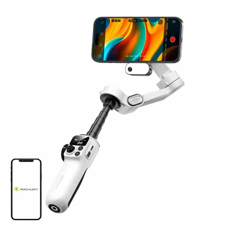 Φωτογραφία προϊόντος: Gimbal AOCHUAN P2 (white)