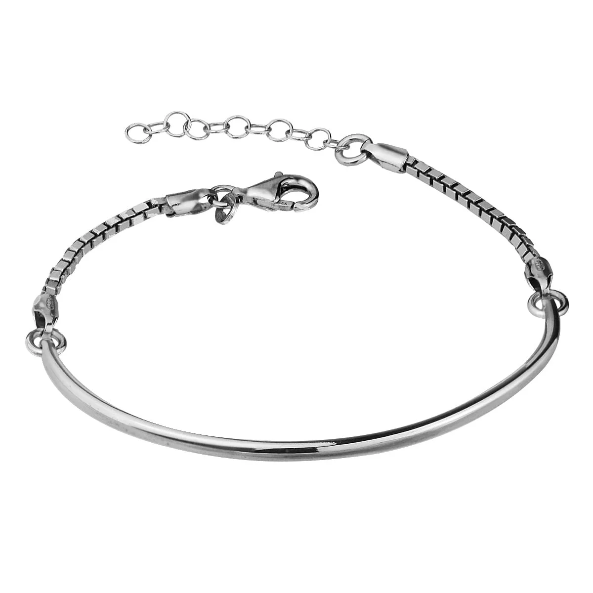 Φωτογραφία προϊόντος: Bangle βραχιόλι από ασήμι 925° «Chain»