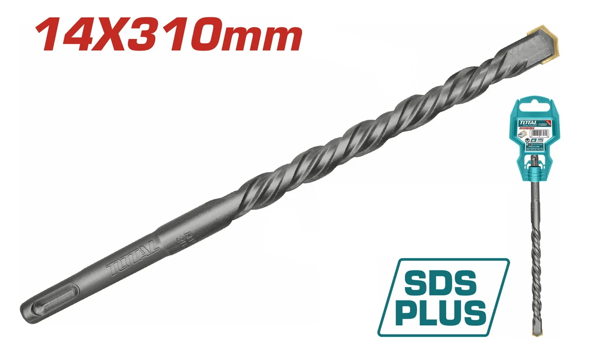 Φωτογραφία προϊόντος: TOTAL ΔΙΑΜΑΝΤΟΤΡΥΠΑΝΟ SDS-PLUS S4L 14 X 310mm (TAC311404C)