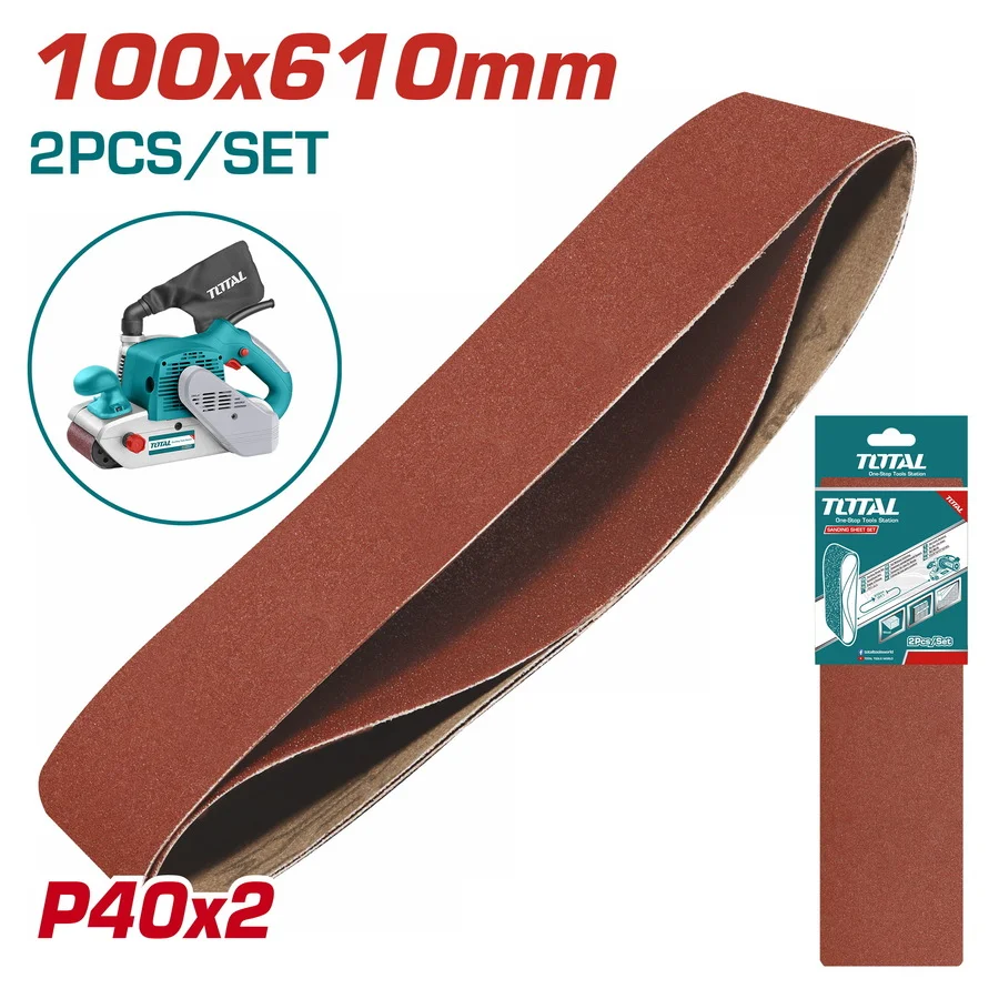 Φωτογραφία προϊόντος: TOTAL ΣΕΤ ΓΥΑΛΟΧΑΡΤΑ 100X610mm P40 2ΤΕΜ ΓΙΑ TBS12001 (TAC750402)