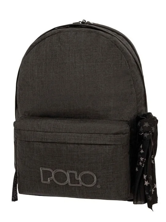 Φωτογραφία προϊόντος: Polo Original Double Scarf Σχολική Τσάντα Πλάτης Γυμνασίου - Λυκείου Jean Grey με Θήκη για Παγούρι 27lt 2023