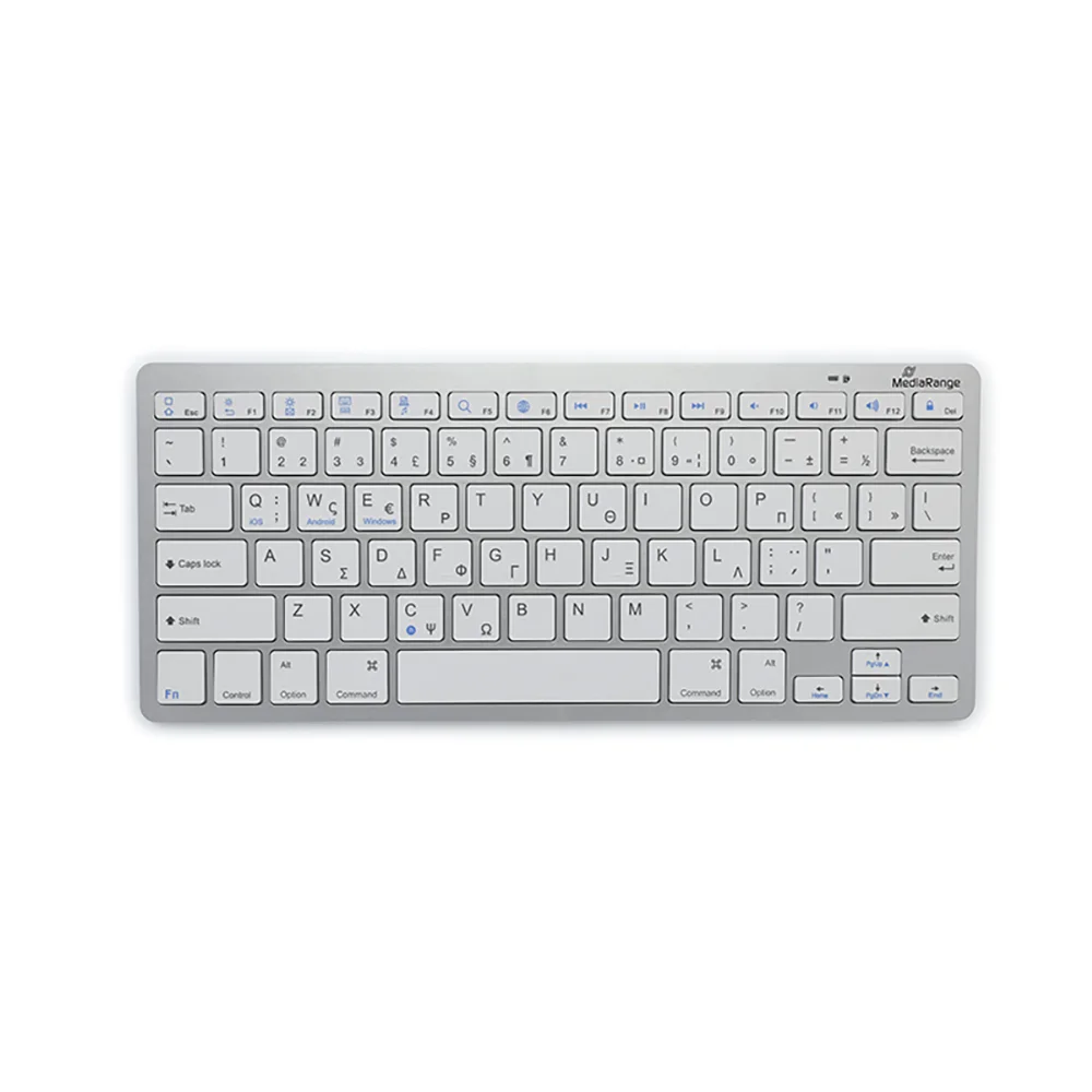 Φωτογραφία προϊόντος: Wireless Keyboard MediaRange MROS132-GR Silver