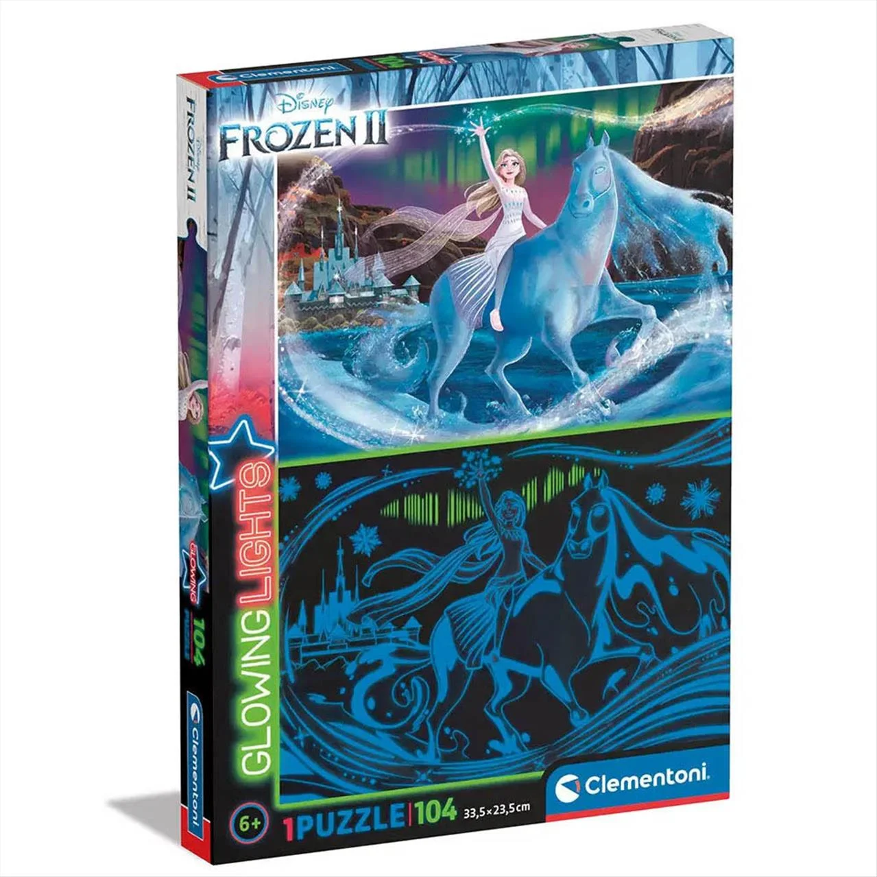 Φωτογραφία προϊόντος: AS Company AS Clementoni - Puzzle Glowing Lights Frozen 2 104pcs. - 1210-27548