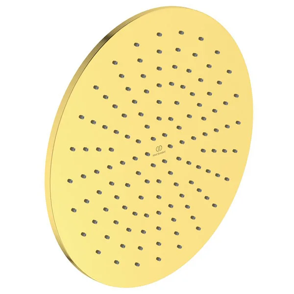 Φωτογραφία προϊόντος: Ideal Standard Idealrain κεφαλή ντους 40 cm στρογγυλή, μεταλλική και τρία φινιρίσματα τεχνολογίας PVD, A5804A2 brushed gold