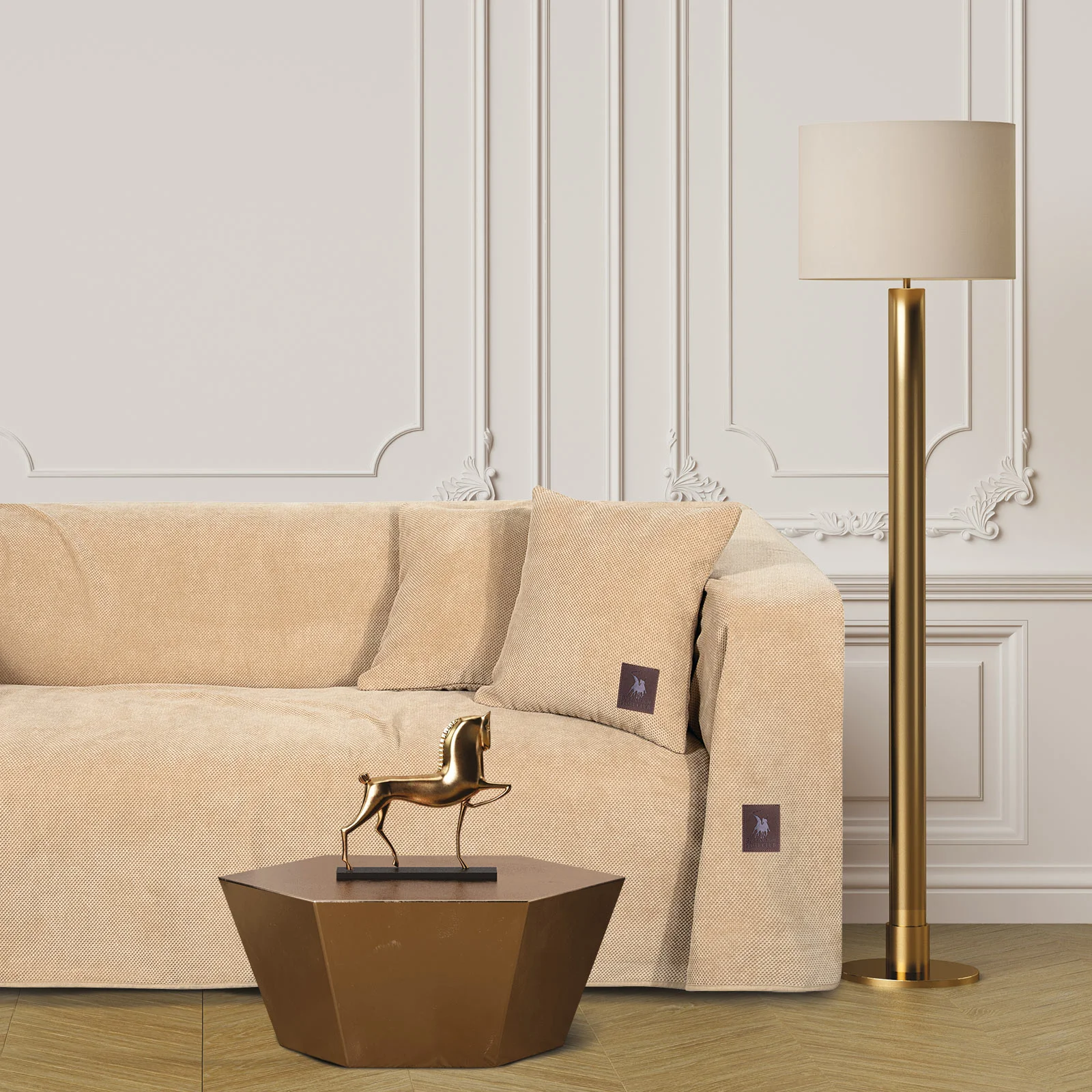 Φωτογραφία προϊόντος: GREENWICH POLO CLUB ΡΙΧΤΑΡΙ 180Χ250 3923 BEIGE
