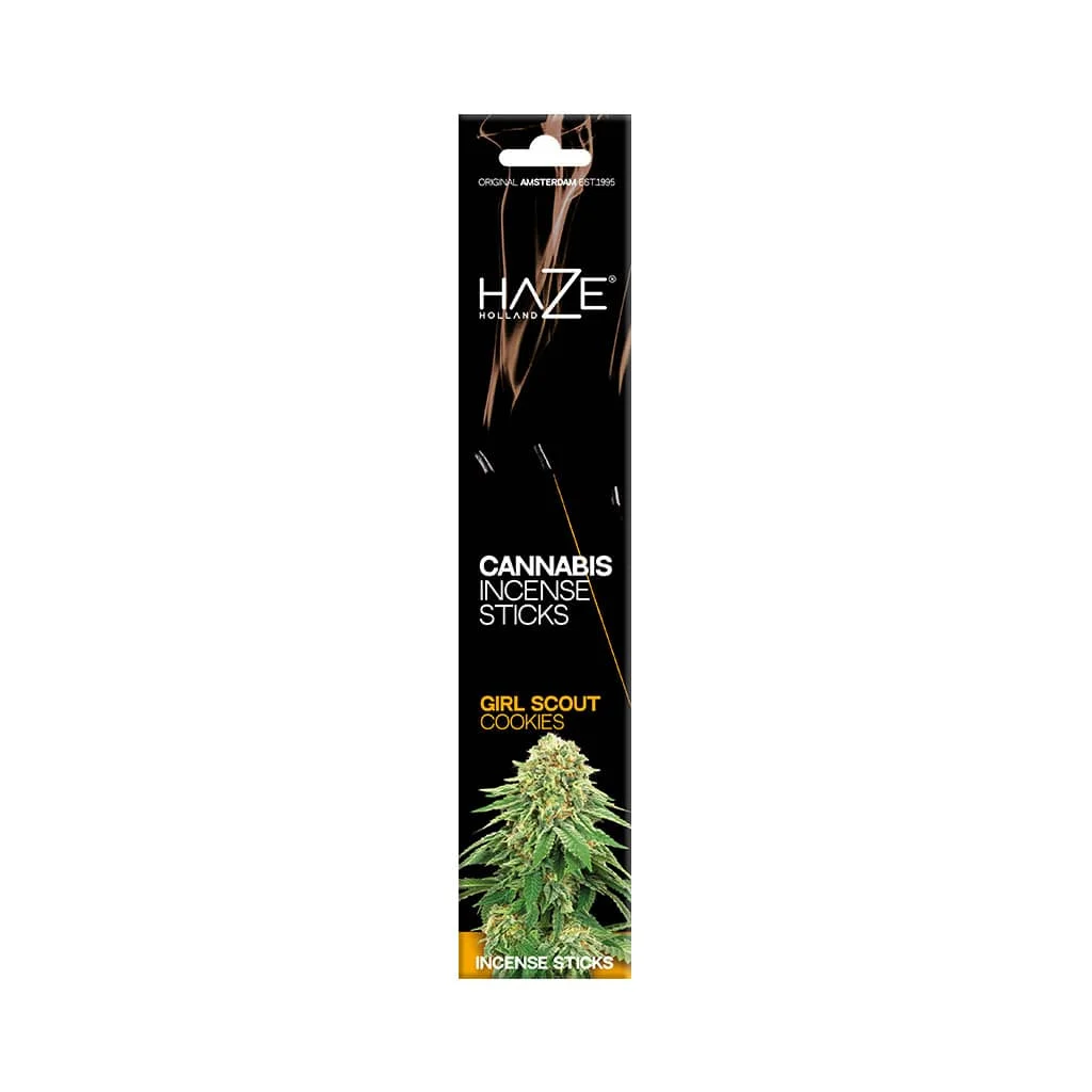 Φωτογραφία προϊόντος: HaZe Holland HaZe Cannabis αρωματικά Sticks – άρωμα ποικιλίας Girl Scout Cookies