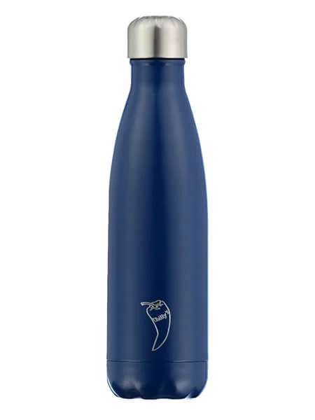Φωτογραφία προϊόντος: CHILLY S BOTTLES Matte Edition - Θερμός σε Χρώμα Μπλε Ματ 500ml