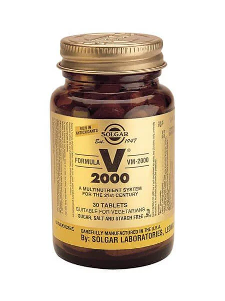 Φωτογραφία προϊόντος: Solgar Formula VM 2000 30 Ταμπλέτες