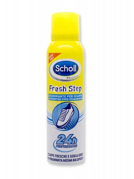 Φωτογραφία προϊόντος: Dr.Scholl Fresh Step, Αποσμητκό Σπρέι Υποδημάτων, 150ml