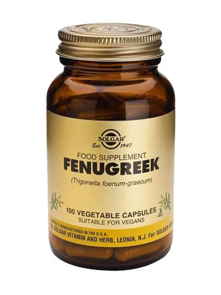 Φωτογραφία προϊόντος: Solgar Fenugreek 100 Φυτικές Κάψουλες