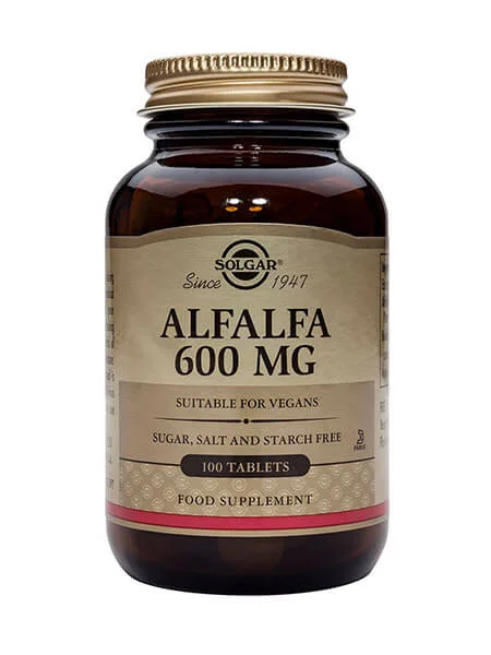 Φωτογραφία προϊόντος: Solgar Alfalfa 600mg, 100 Ταμπλέτες
