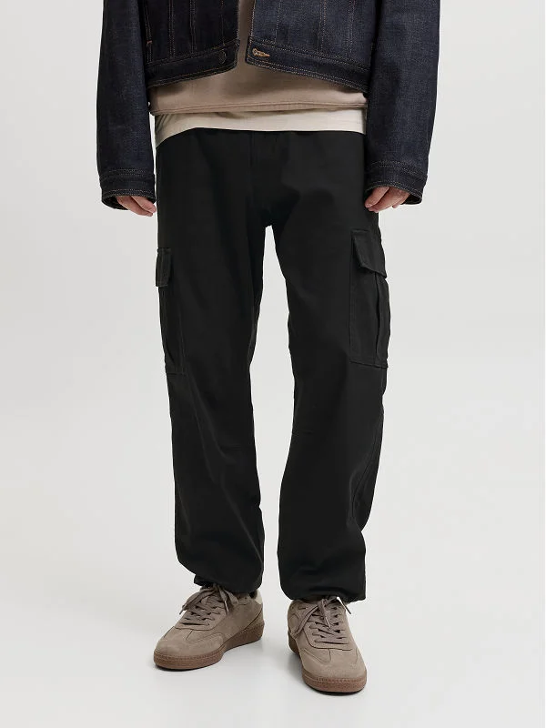 Φωτογραφία προϊόντος: JACK & JONES JPSTKANE DYLAN CUFFED CARGO - ΜΑΥΡΟ-12289589-4