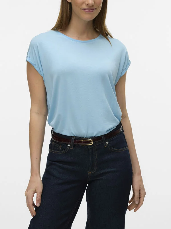 Φωτογραφία προϊόντος: VERO MODA VMAVA PLAIN SS TOP JRS NOOS - ΜΠΛΕ-10284468-439
