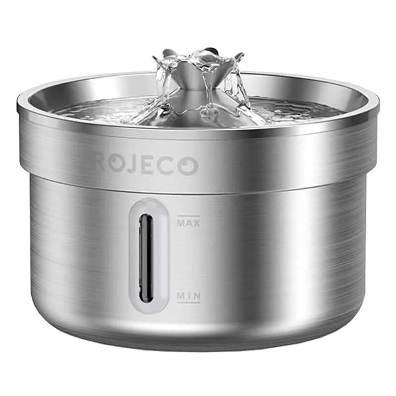 Φωτογραφία προϊόντος: Stainless Steel Pet Water fountain 2l Rojeco