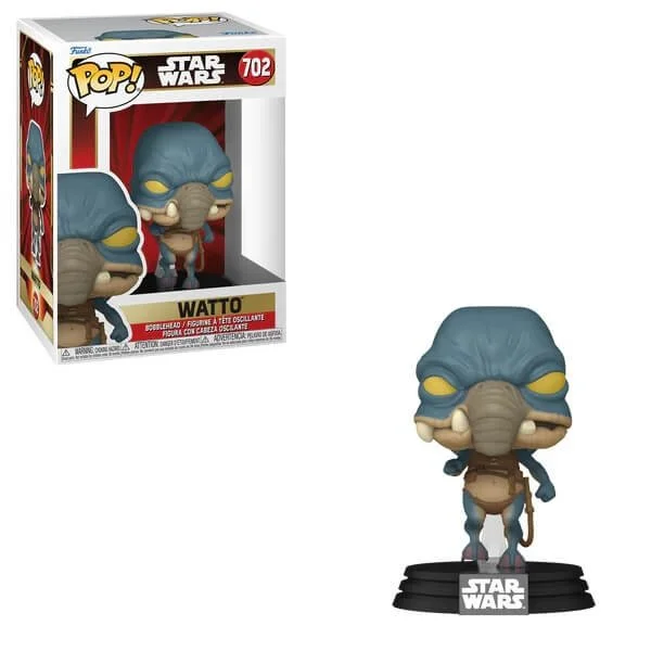 Φωτογραφία προϊόντος: Funko Pop! Disney Star Wars: EP1 The Phantom Menace Anniversary - Watto 702 Bobble-Head Vinyl Figure 2184192 889698760218 Funko Pop Star Wars Funko