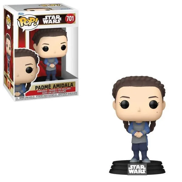 Φωτογραφία προϊόντος: Funko Pop! Disney Star Wars: EP1 The Phantom Menace Anniversary - Padme Amidala (Tatooine) 701 Bobble-Head Vinyl Figure 2184188 889698760195 Funko Pop Star Wars Funko