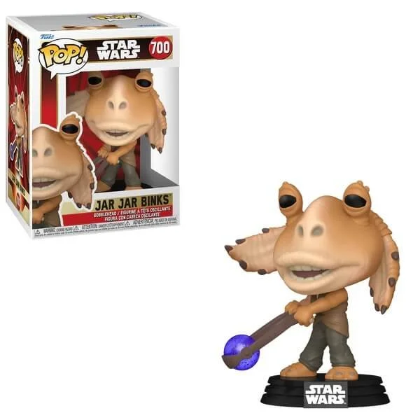 Φωτογραφία προϊόντος: Funko Pop! Disney Star Wars: EP1 The Phantom Menace Anniversary - Jar Jar Binks with Booma Balls 700 Bobble-Head Vinyl Figure 2184205 889698760171 Funko Pop Star Wars Funko