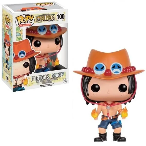 Φωτογραφία προϊόντος: Funko Pop! Animation: One Piece - Portgas. D. Ace 100 Vinyl Figure 2183422 849803063580 Funko Pop Animation Funko