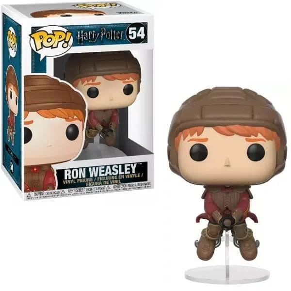 Φωτογραφία προϊόντος: Funko POP! Harry Potter - Ron on Broom 54 Vinyl Figure 2190770 889698267212 Funko Pop Harry Potter Funko