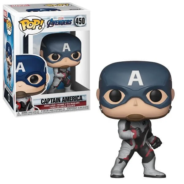 Φωτογραφία προϊόντος: Funko POP! Marvel Avengers - Captain America 450 Bobble-Head Vinyl Figure 2190796 889698366618 Funko Pop Marvel Funko
