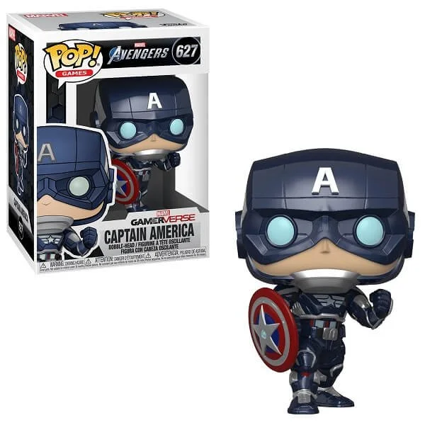 Φωτογραφία προϊόντος: Funko Pop! Games: Marvel's Avengers - Captain America 627 Vinyl Figure 2190811 889698477574 Funko Pop Games Funko