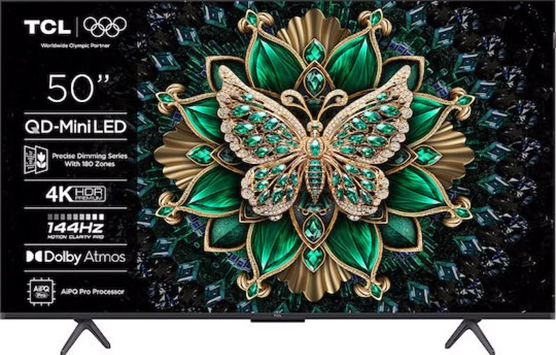 Φωτογραφία προϊόντος: TCL Smart Τηλεόραση 50'' 4K UHD Mini LED C6K HDR (2025) 50C6K