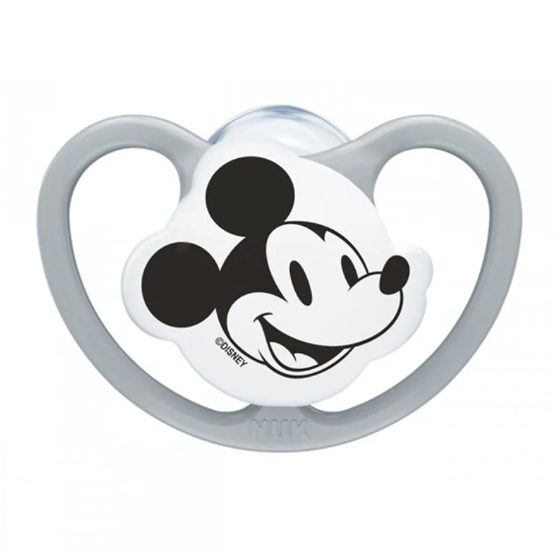 Φωτογραφία προϊόντος: NUK πιπίλα σιλικόνης Perfect Match Air Disney Mickey 0-6m με θήκη, 1τμχ