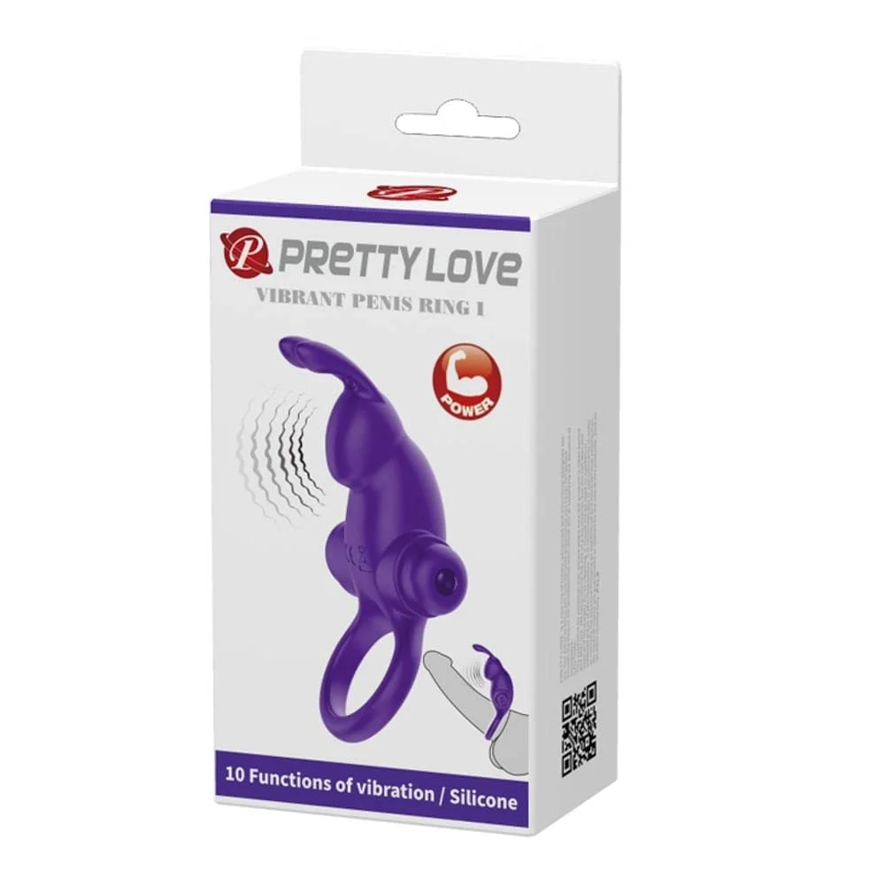 Φωτογραφία προϊόντος: Pretty Love Vibrant Penis Sleeve 1 Purple