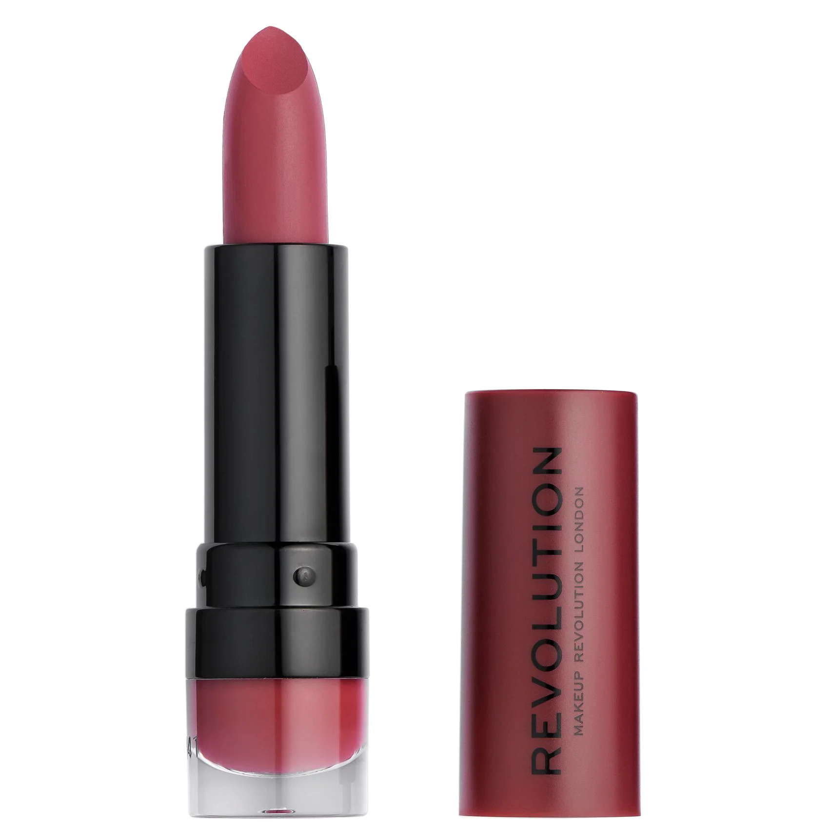 Φωτογραφία προϊόντος: Makeup Revolution Matte Lipstick - 118 Rose (3,5ml)