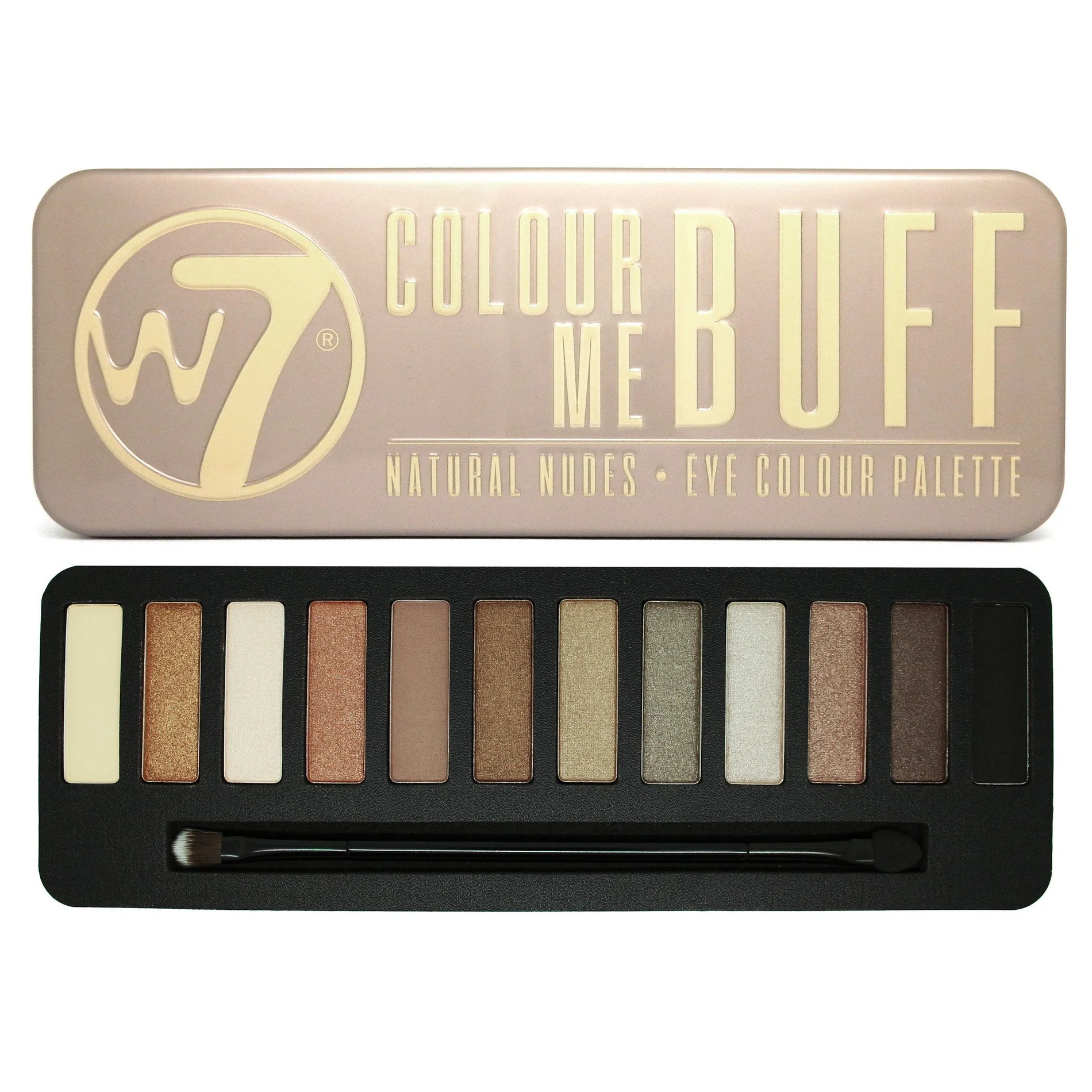Φωτογραφία προϊόντος: W7 Cosmetics W7 Colour Me Buff Eyeshadow Palette (15,6gr)