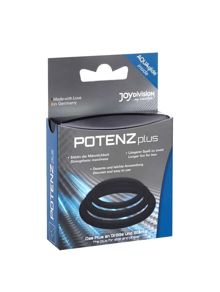 Φωτογραφία προϊόντος: POTENZplus Black 3er Mix (S, M, L)