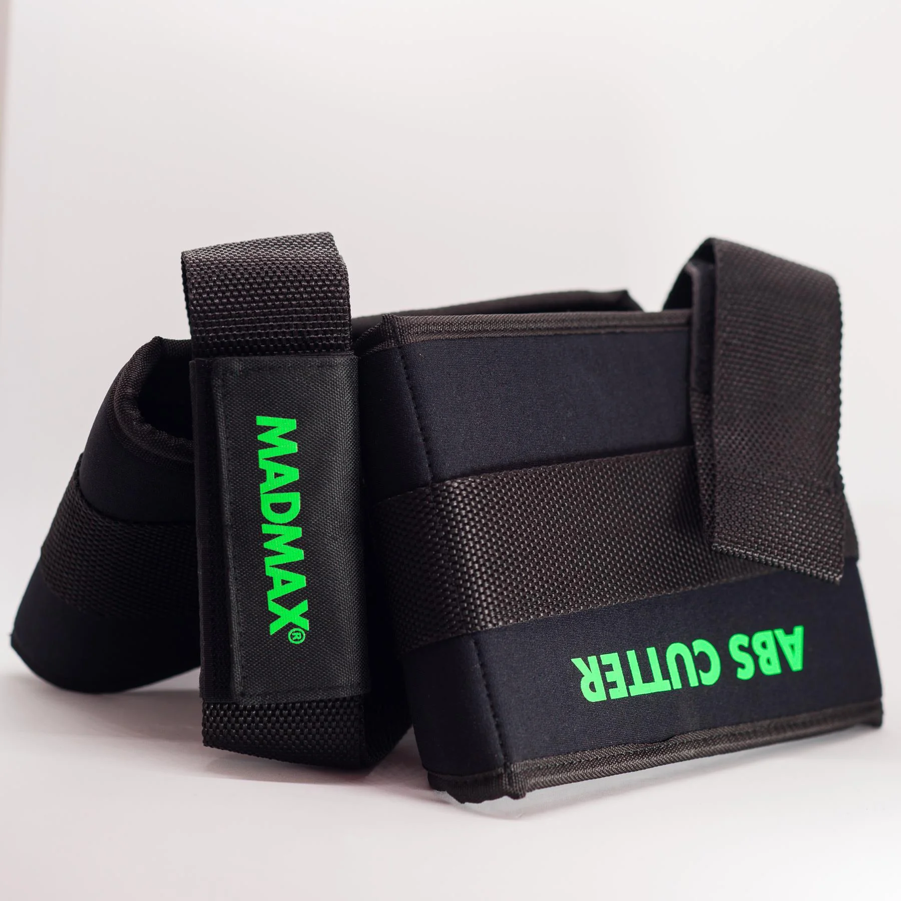 Φωτογραφία προϊόντος: MadMax Sportswear MadMax Abs Cutter - Δέστρες Κοιλιακών (2τμχ) (Black/Green)