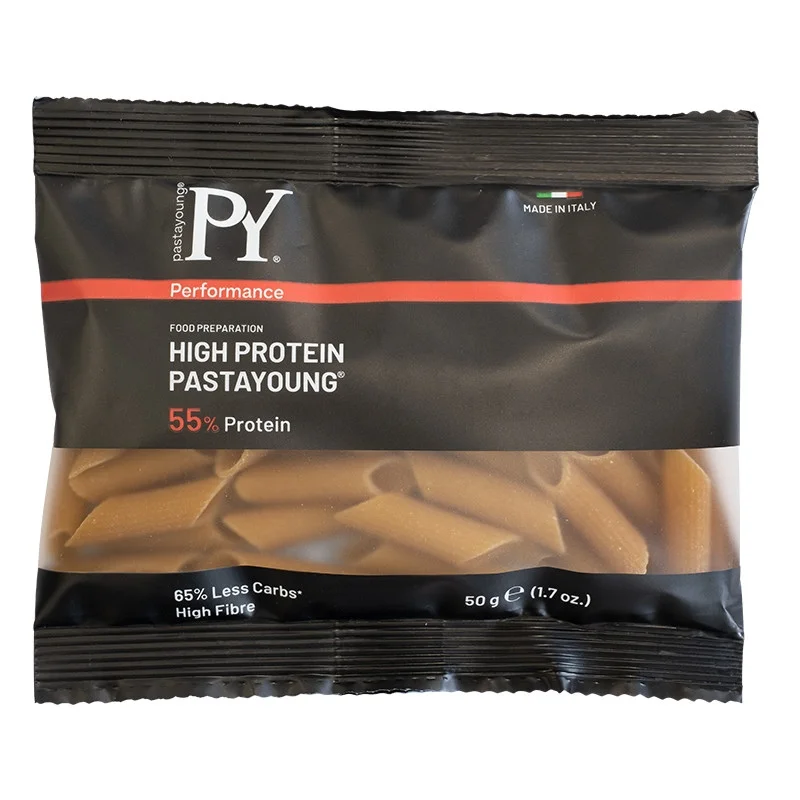 Φωτογραφία προϊόντος: PastaYoung High Protein (55%) Penne Rigate - Πένες Ριγέ (50g)