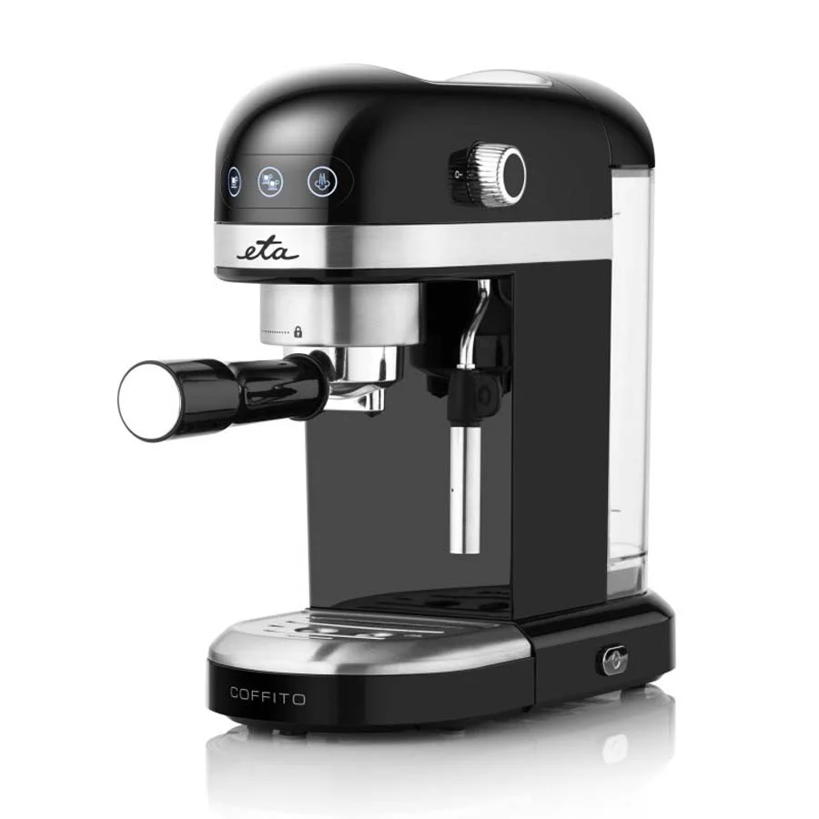 Φωτογραφία προϊόντος: ETA Coffito 017590000 Μηχανή Espresso Slim 20bar Μαύρη/Inox