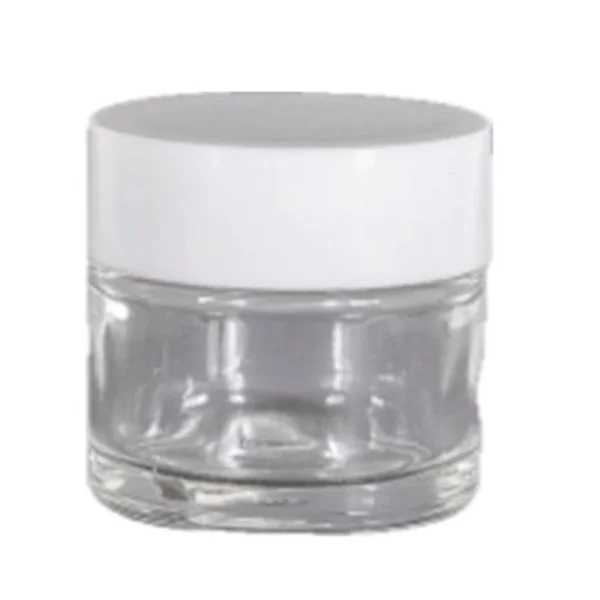 Φωτογραφία προϊόντος: OEM Βάζο γυάλινο Palladio 30 ml με πώμα λευκό για κρέμες, καλλυντικά, κηραλοιφή