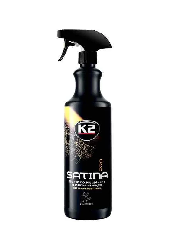 Φωτογραφία προϊόντος: K2 Satina PRO Blueberry 1LT -Υγρό περιποίησης ταμπλό / πλαστικών