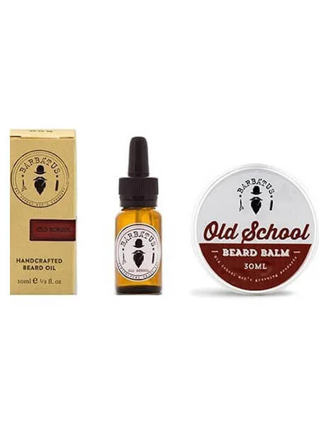 Φωτογραφία προϊόντος: Barbatus Pack Old School Beard Oil 10ml + Beard Balm 30gr