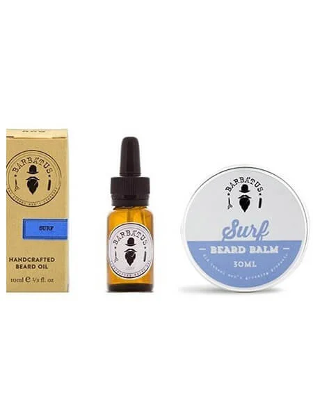 Φωτογραφία προϊόντος: Barbatus Pack Surf Beard Oil 10ml +amp; Beard Balm 30gr