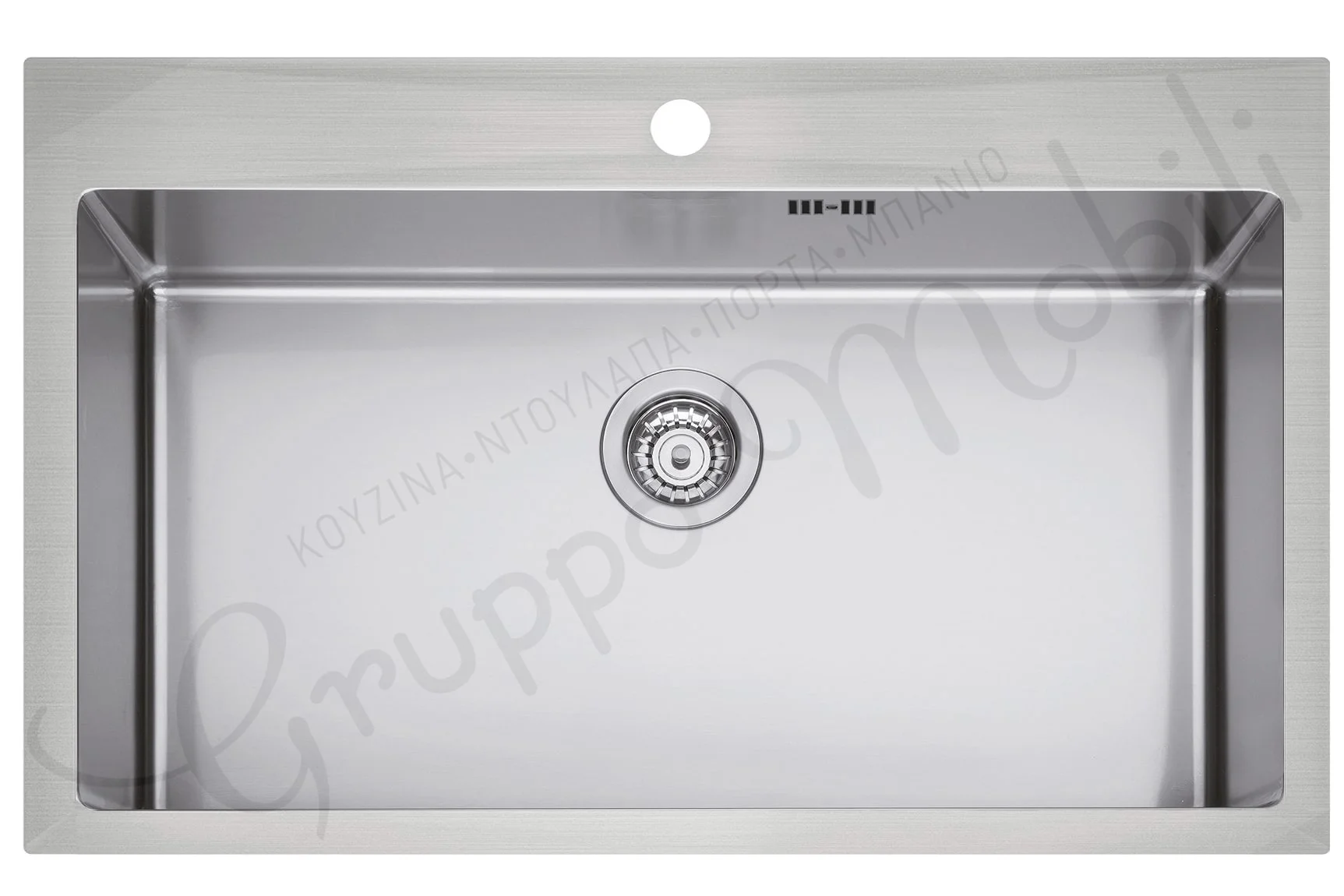 Φωτογραφία προϊόντος: Fortinox Drawn AS 3190 R15 (76x50,5) Νεροχύτης Ανοξείδωτος Λείος