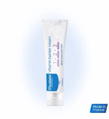 Φωτογραφία προϊόντος: MUSTELA 123 Vitamin Barrier Cream - Αλλαγή Πάνας- Σύγκαμα 50ml